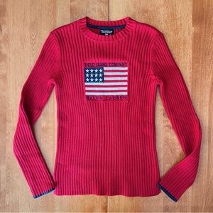 Polo Ralph Lauren Vintage USA Flag Sweater